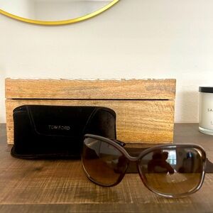 Tom Ford Oversize Gradient Sunglasses